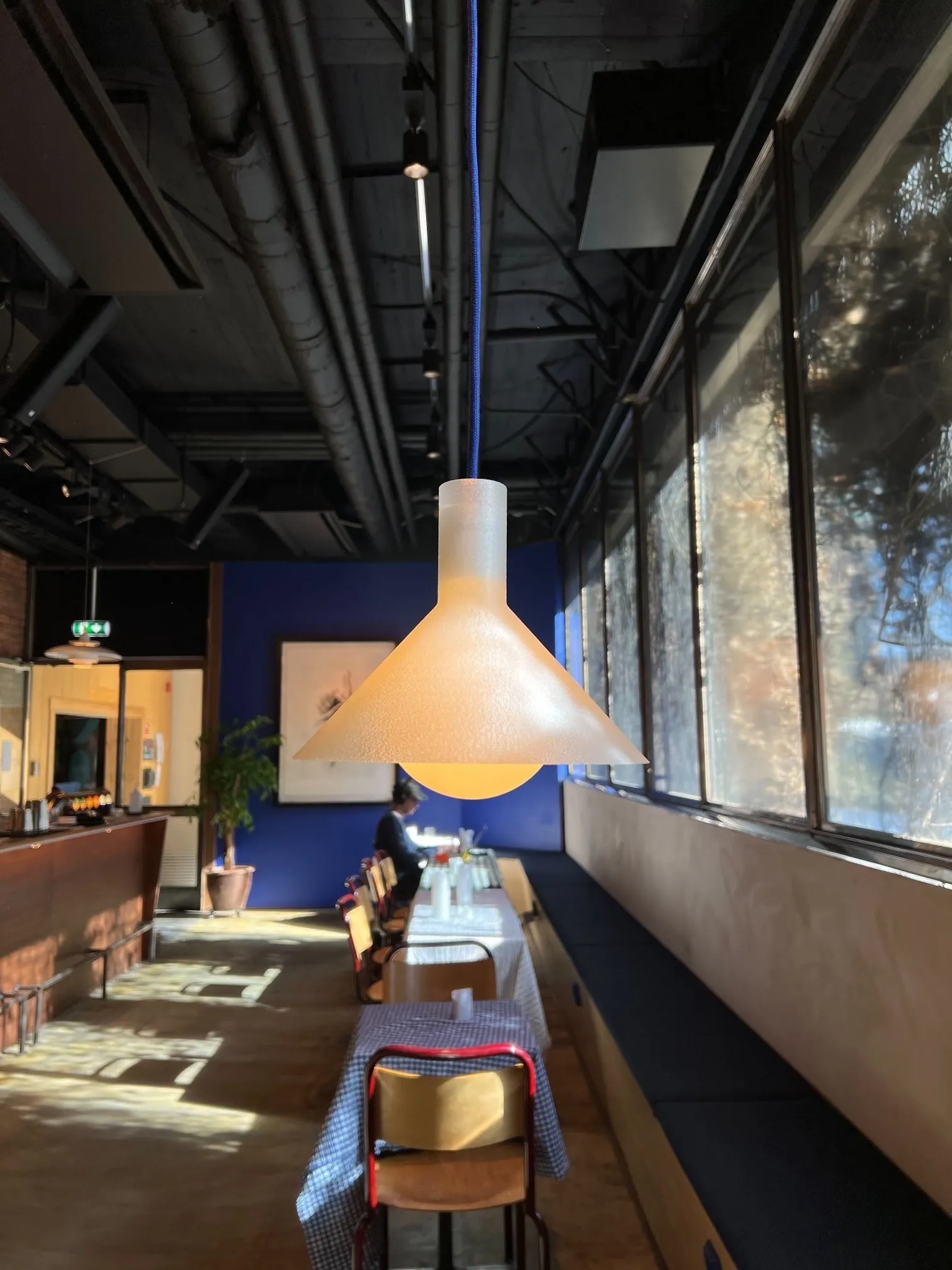 Norwegian Trash Lamp, back
